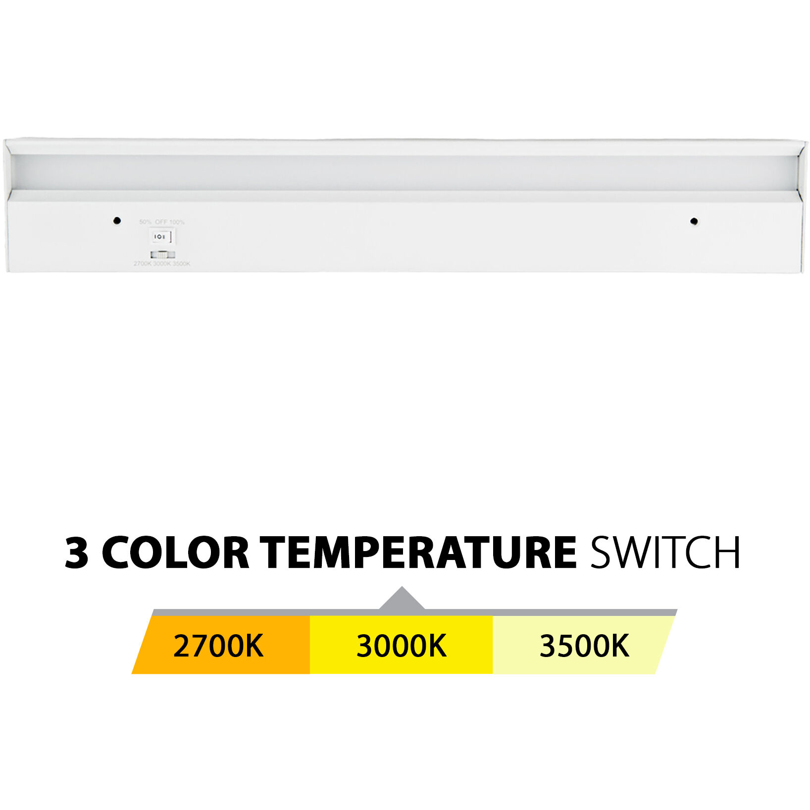 Light Bar 120 LED 3 inch White Bar Lighting, WAC Limited