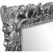 Barcelona 46 X 32 inch Glossy Nickel Wall Mirror
