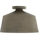 Capital Lighting Quarry 1 Light 14 inch Clay Semi-Flush Ceiling Light 235311CY - Open Box