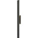 Stylet LED 3.75 inch Sand Black Outdoor Wall Light