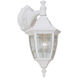 Builder 1 Light 14 inch White Outdoor Wall Lantern