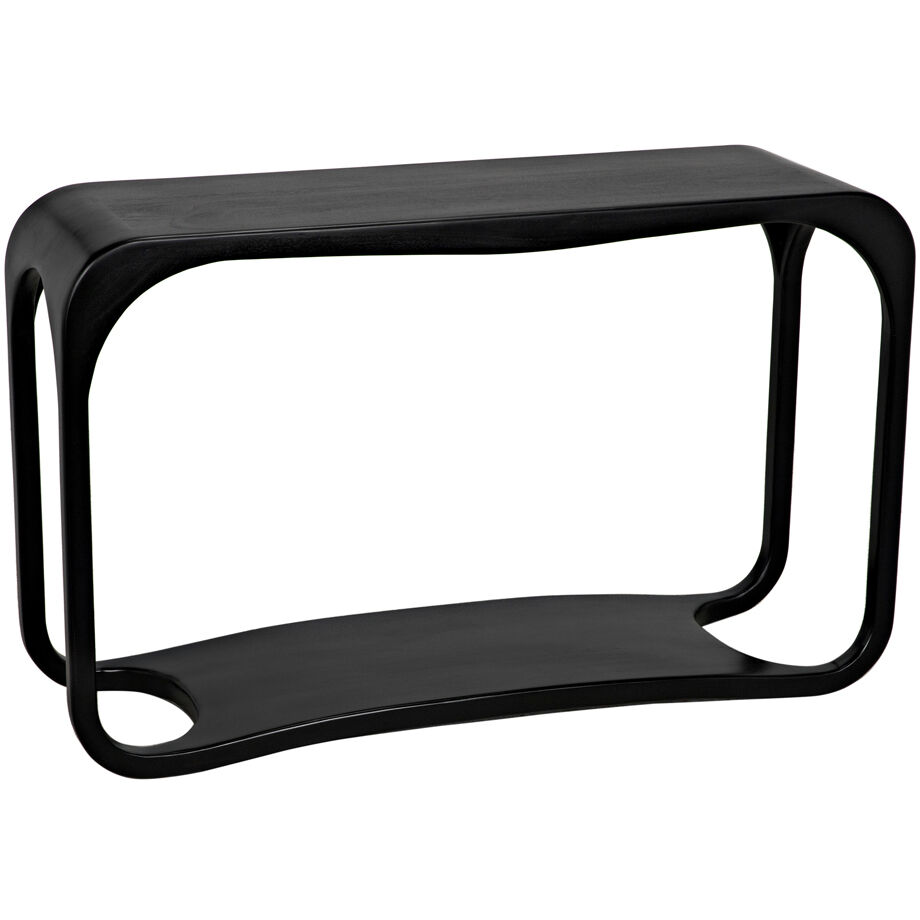 Milena 52 X 16 inch Hand Rubbed Black Console