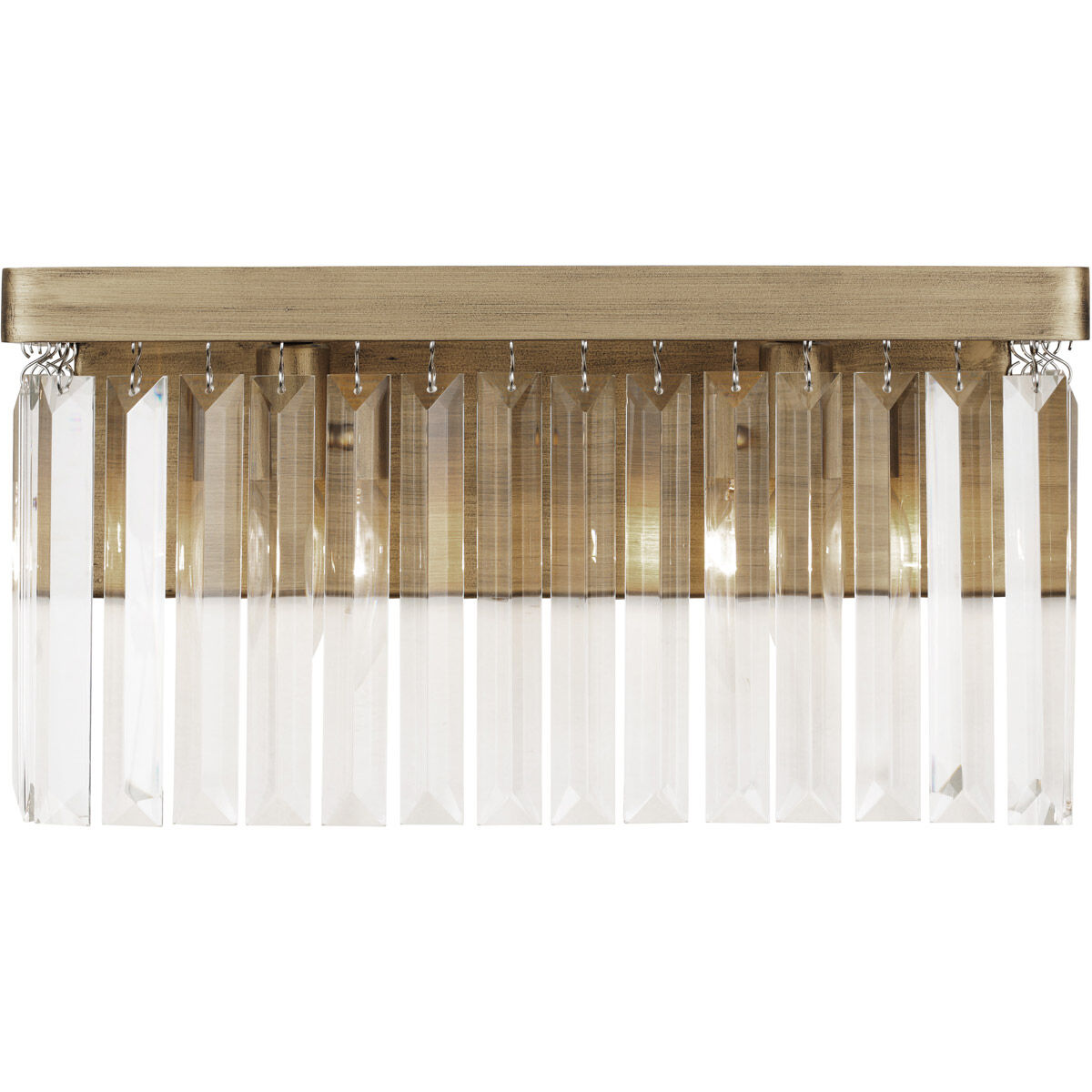 Social Club 2 Light 14.5 inch Havana Gold Bath Vanity Light Wall Light