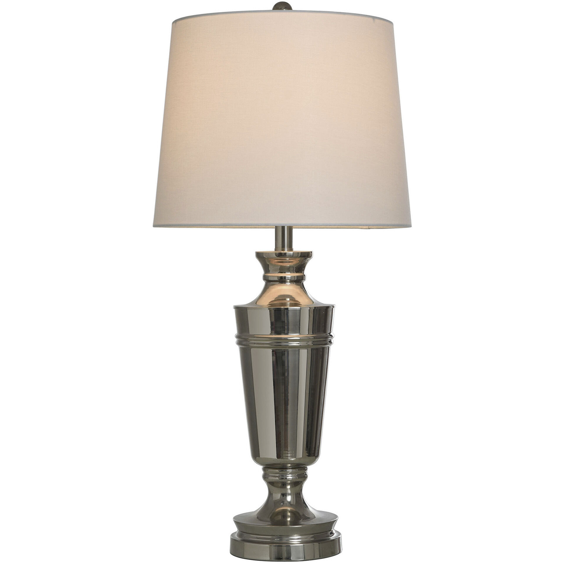 Cameron 30 inch 150.00 watt Polished Nickel Table Lamp Portable Light