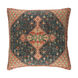 Shadi 20 X 20 inch Khaki and Dark Blue Throw Pillow