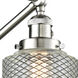 Stanton 30 inch 3.50 watt Satin Nickel Swing Arm Wall Light, Franklin Restoration