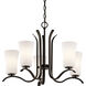 Armida LED 25 inch Olde Bronze Chandelier 1 Tier Medium Ceiling Light, Medium
