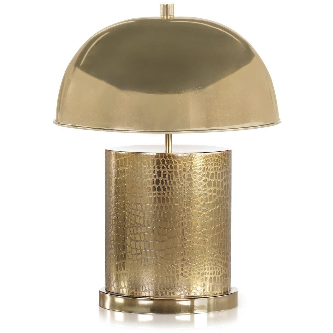 Galapagos 28.5 inch Gold Accent Lamp Portable Light