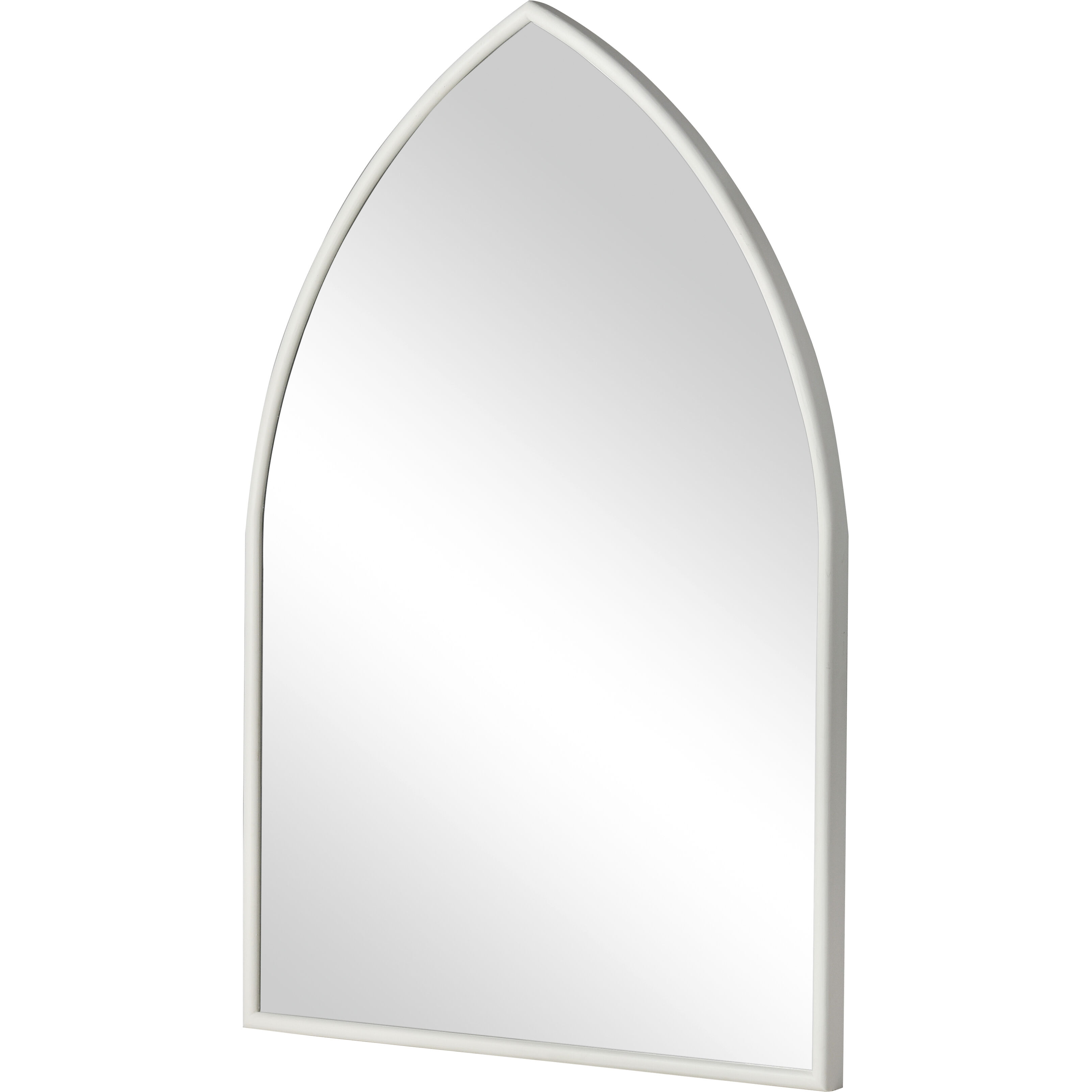 Elliott 47.25 X 31.5 inch White with Mirror Wall Mirror