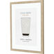 Cappuccino / Cold Brew / Flat White / Mocha Beige and Blue and Brown and Black Framed Art, Propac