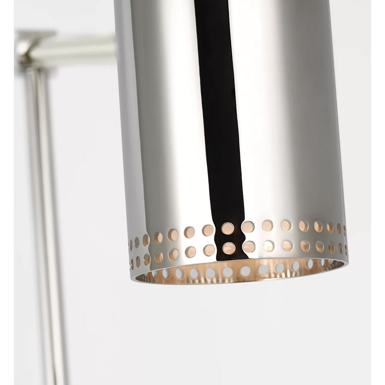 Kelly Wearstler Precision 15 inch 6 watt Polished Nickel Double Library Light Wall Light