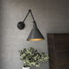 Alora Mood Archer Wall/Ceiling Light Wall Light in Matte Black
