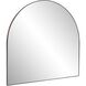 Van Buren 36 X 34 inch Brass Mirror