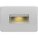 Luna 12v 3.80 watt Titanium Landscape Step Light, Horizontal