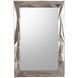 Ruga 54 X 36 inch Silver Mirror