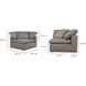 Terra Condo Grey Corner Chair