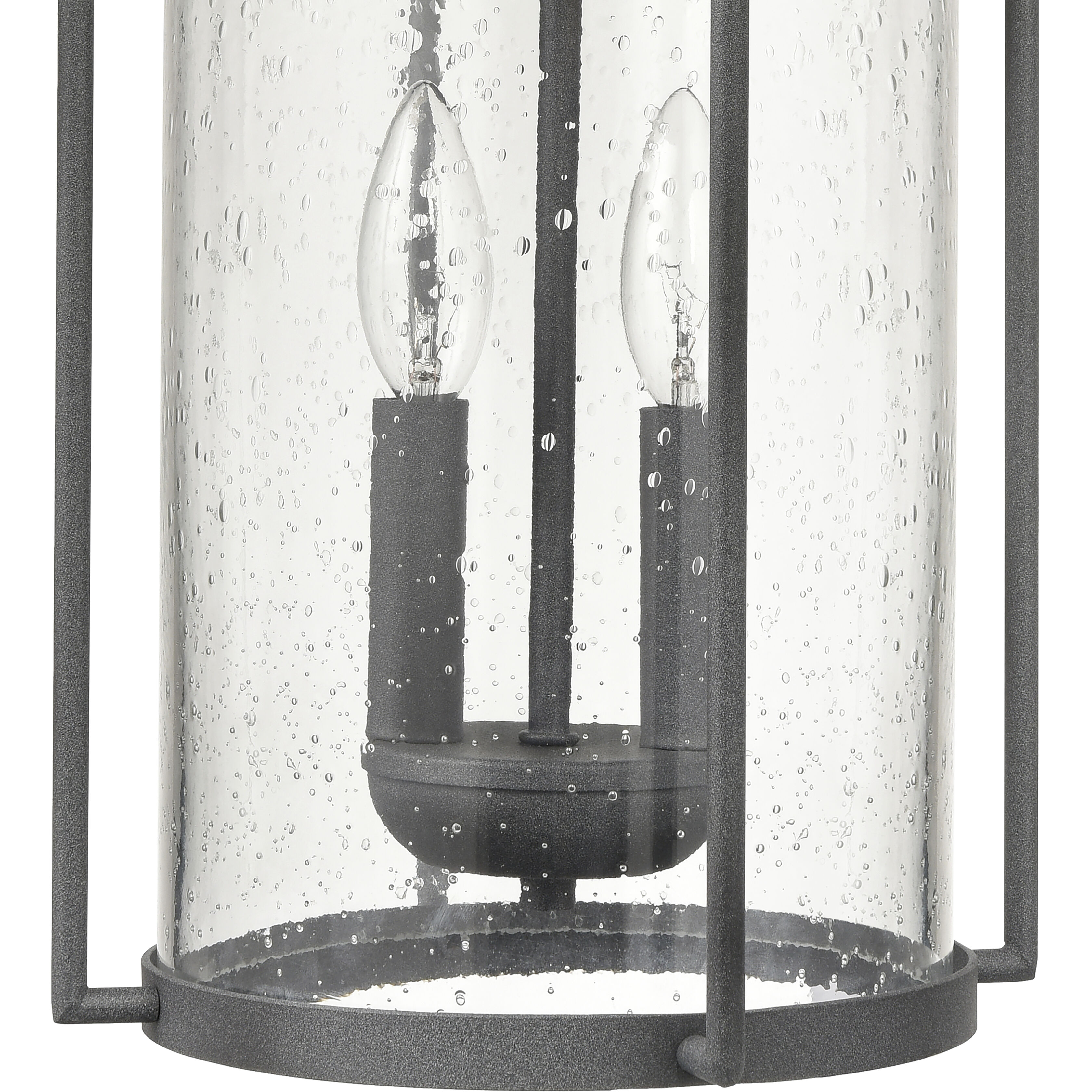 Catalonia 2 Light 19 inch Distressed Zinc Outdoor Wall Sconce