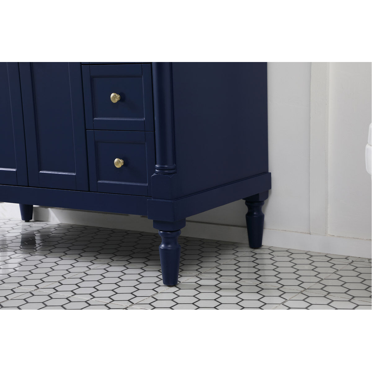 Lexington 42 X 21.5 X 35 inch Blue Vanity Sink Set