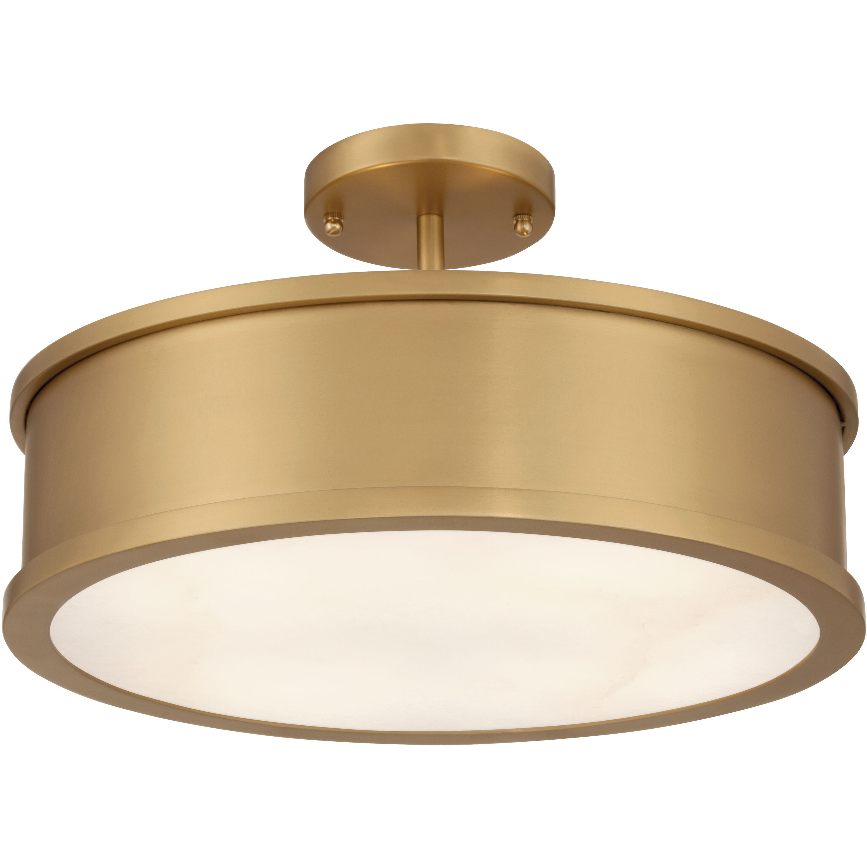 Wynn 4 Light 16 inch Legacy Brass Semi-Flush Mount Ceiling Light