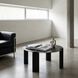 Luca 36 X 36 inch Matte Black Coffee Table