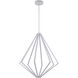 Canada LED 32 inch White Chandelier Ceiling Light