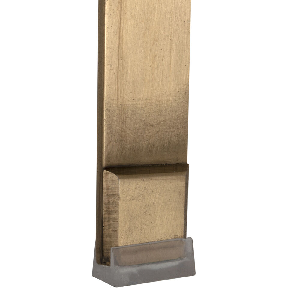 Prince 31 inch Antique Brass Stool