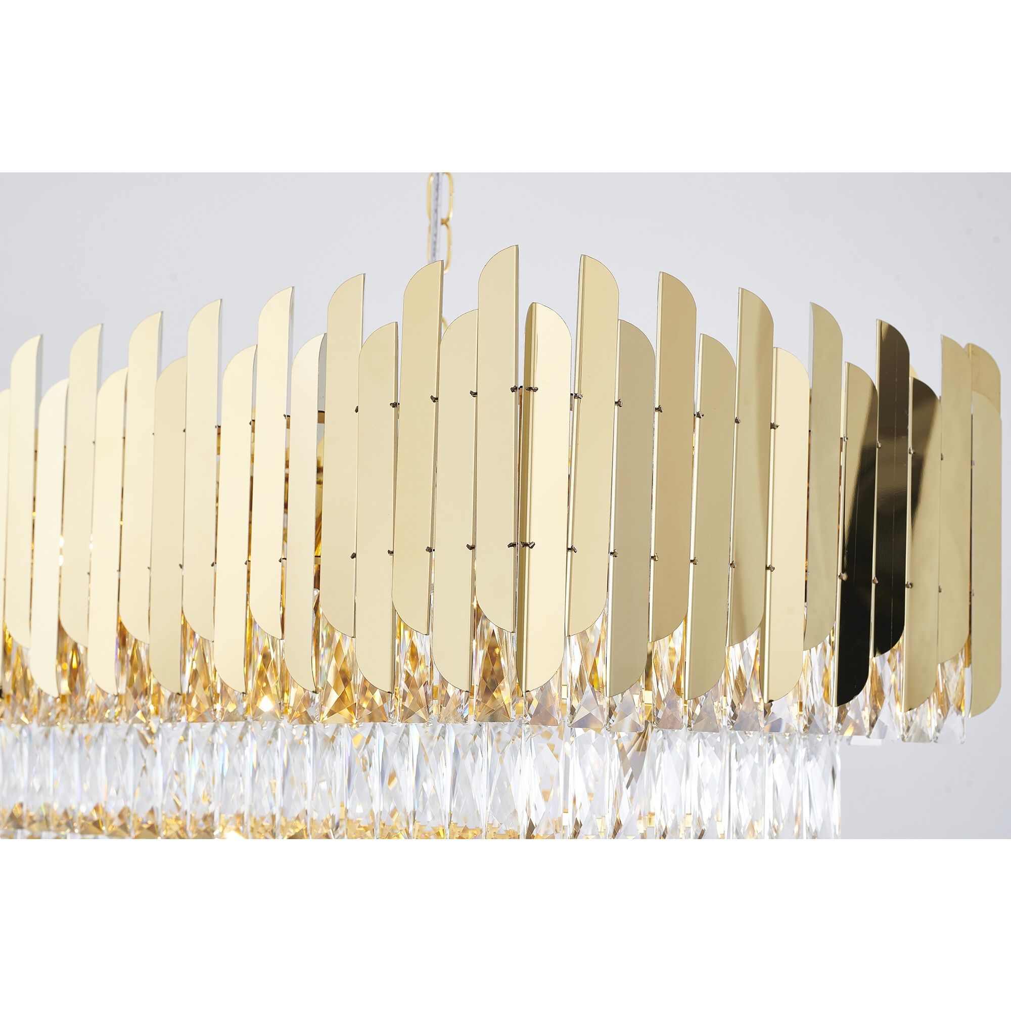 Canada LED 12.3 inch Gold Chandelier Ceiling Light