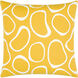 Lachen 20 inch Saffron Pillow Kit in 20 x 20, Square