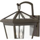 Estate Series Alford Place Outdoor Wall Mount Lantern in Oil Rubbed Bronze, Non-LED, Small