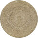 Limay 12 inch Natural and Clear Drinks Table, Jamie Beckwith Collection