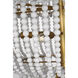 AERIN Jacqueline LED 45.5 inch Hand-Rubbed Antique Brass Basket Chandelier Ceiling Light in White Acrylic