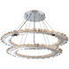Quasar LED 42 inch Chrome Pendant Ceiling Light