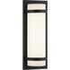 Brampton LED 6.88 inch Matte Black Wall Sconce Wall Light