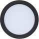 Madison LED 5 inch Matte Black Flush Mount Ceiling Light