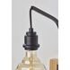 Wren 10.5 inch Natural Wood With Black Wall Lamp Wall Light