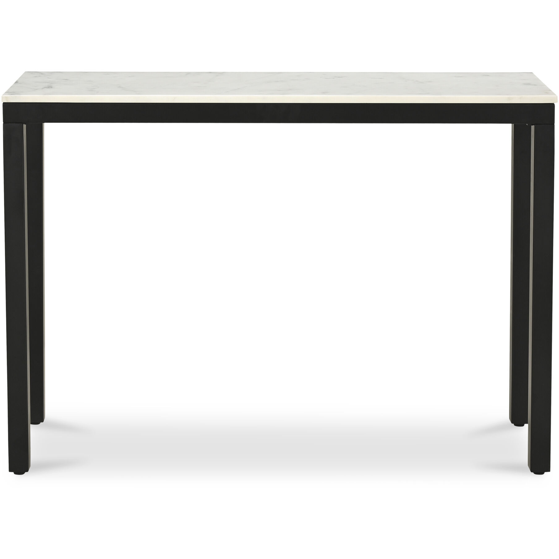 Parson 42 X 14 inch White Marble Console Table