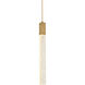 Weston 1 Light 5 inch Satin Gold Pendant Ceiling Light