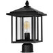 Crawford 1 Light 15.3 inch Black Outdoor Lantern Head