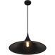 Bowdin 1 Light 24 inch Matte Black Pendant Ceiling Light