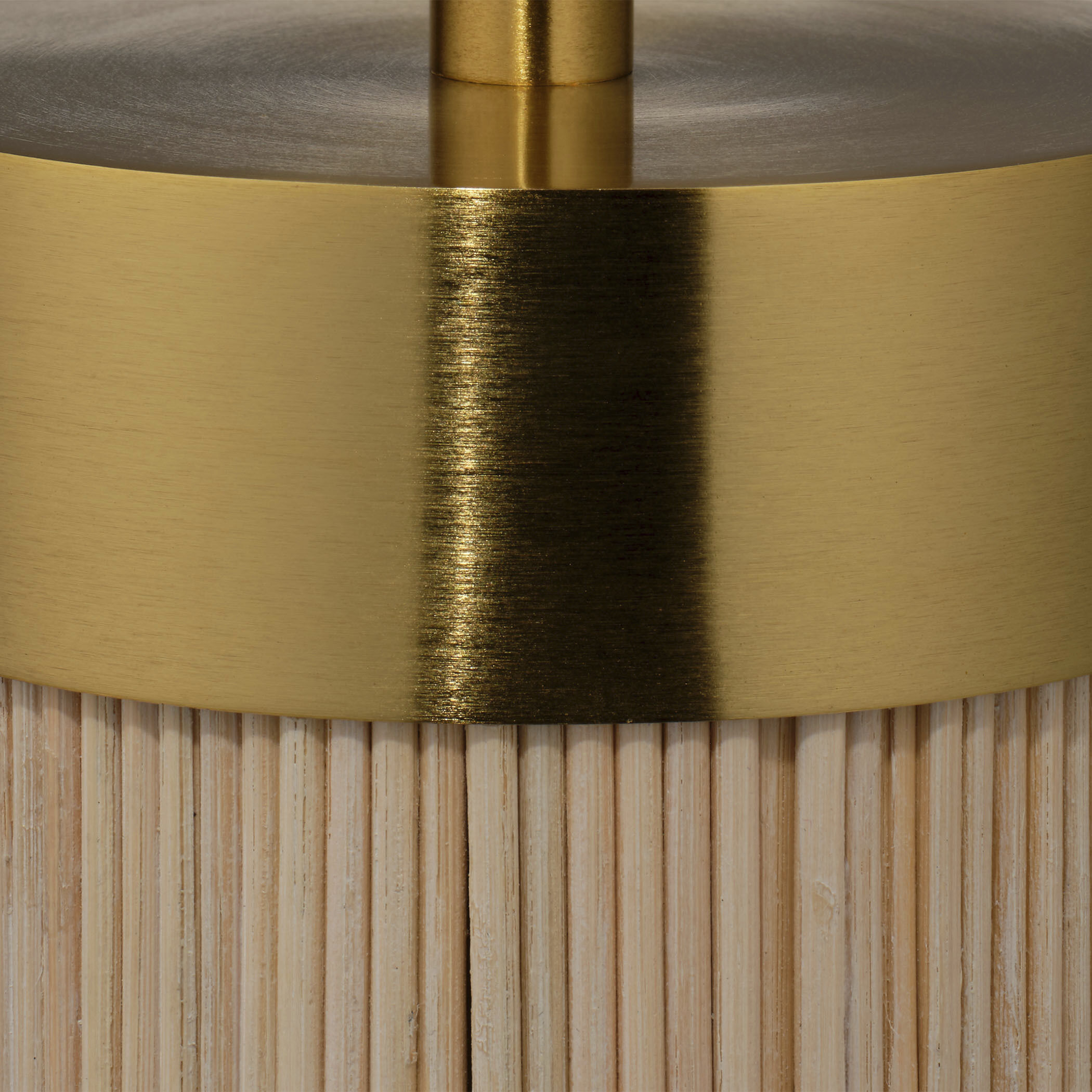 Seychelles 24 inch 60 watt White Washed Rattan and Polished Brass Table Lamp Portable Light, Inline