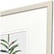 Palm Springs Leaves Green and Red and Pink and Purple Framed Art, Propac