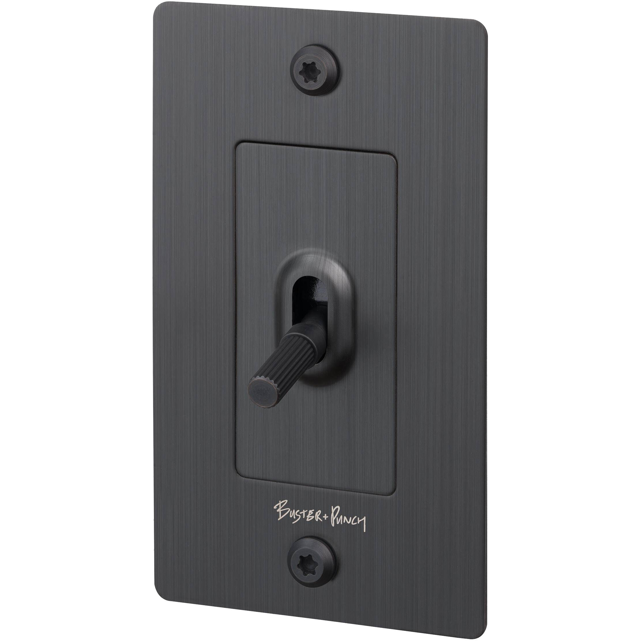 1G Toggle 120-277 Smoked Bronze Light Switch