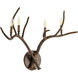 Hill County 4 Light Rustic Bronze Wall Sconce Wall Light