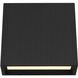 Slant LED 5 inch Sand Black Outdoor Wall Sconce