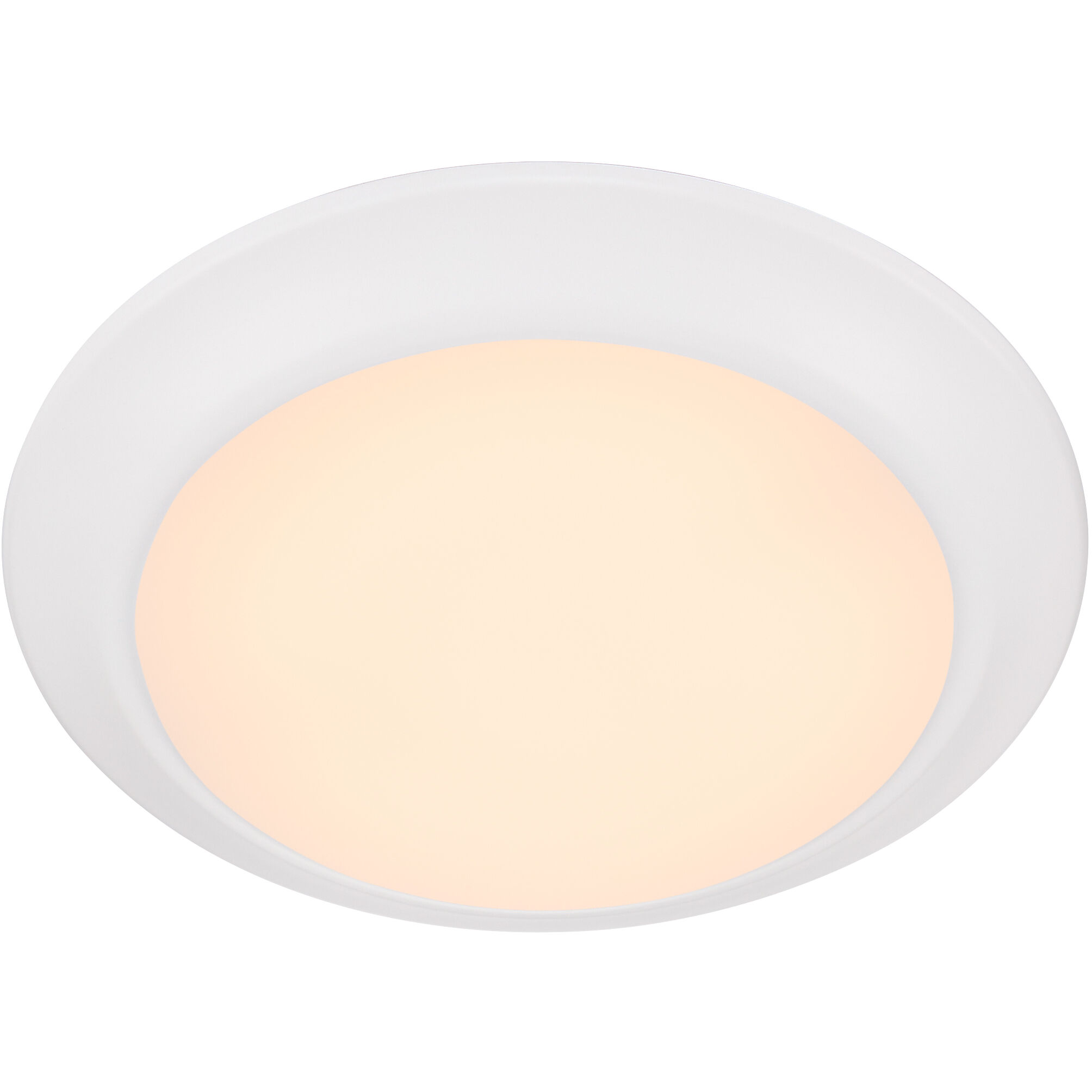 LED Disk LED 7.5 inch Studio White Indoor/Outdoor Flush Mount, Round