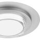 Plate LED 16 inch Brushed Stainless Steel Outdoor Flush Mount