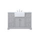 Franklin 48 X 22 X 34.75 inch Grey Bathroom Vanity Cabinet