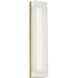 Sean Lavin Milley LED 2.6 inch Natural Brass ADA Wall Sconce Wall Light