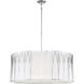 Regal Terrace LED 32 inch Polished Nickel Pendant Ceiling Light