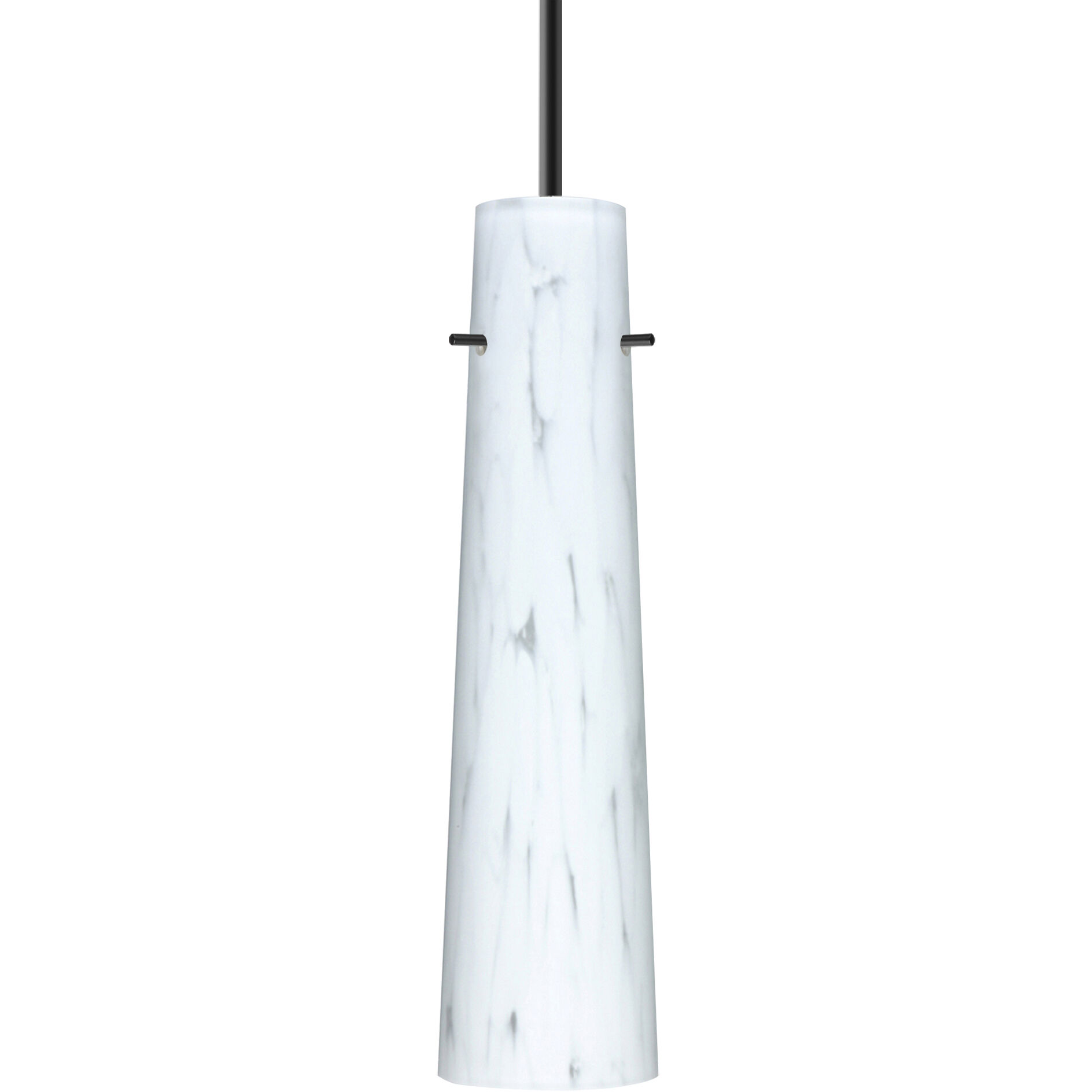 Camino 1 Light Black Cord Pendant Ceiling Light